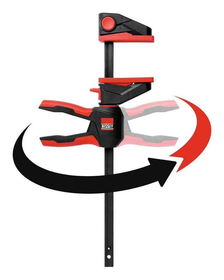 Bessey Einhandzwinge, EZ 150 x 80 mm drehbarer Griff Bessey Einhandzwinge, EZ 150 x 80 mm drehbarer Griff von Bessey