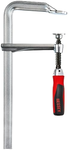 BESSEY Ganzstahl-Schraubzwinge GZ40-12KG Spann-Weite (max.): 400 mm Ausladungs-Maße:120 mm von BESSEY