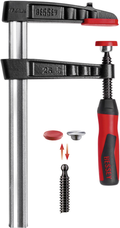 Bessey TG-2K 600/175 600 mm Temperguss-Schraubzwinge Hohlprofilschiene von Bessey