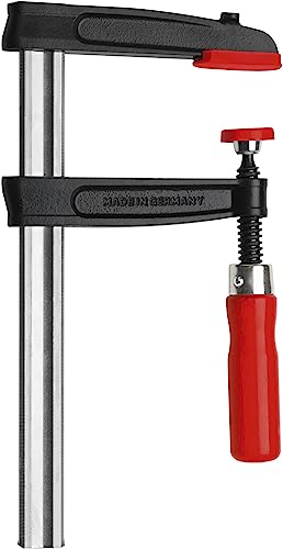 BESSEY Temperguss-Schraubzwinge TPN25BE, Spannweite 250 mm Ausladung 120 mm von Bessey