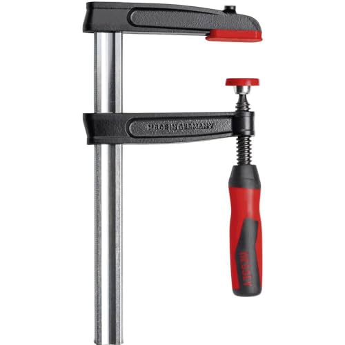 Temperguss-Schraubzwinge mit 2-Komponenten-Griff Bessey TPN20BE-2K Spann-Weite (max.):200 mm Ausladungs-Maße:100 mm von BESSEY
