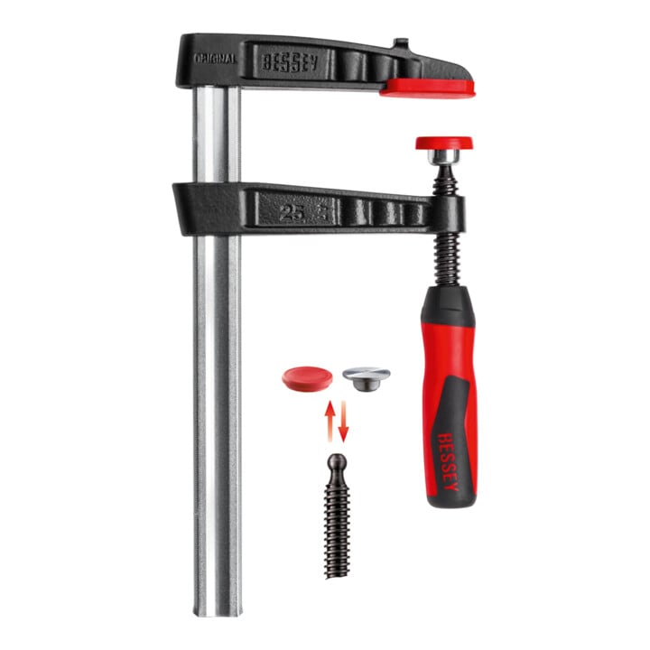 Bessey Temperguss Schraubzwinge Zwinge Werkstückhalter Tg Siehe Text/Foto B-Ware von Bessey