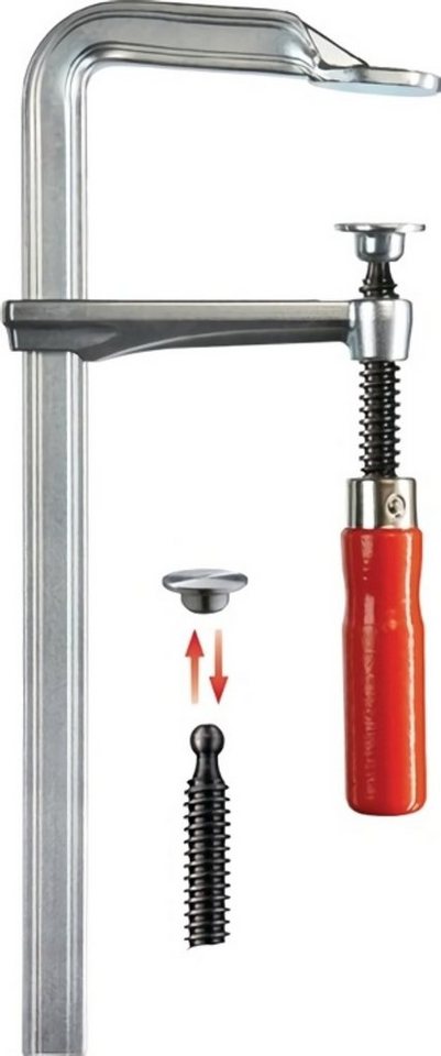 Bessey Zwinge BESSEY GZ10 Ganzstahlschraubzwinge GZ Spannweite 100 mm Ausladung 60 m von Bessey