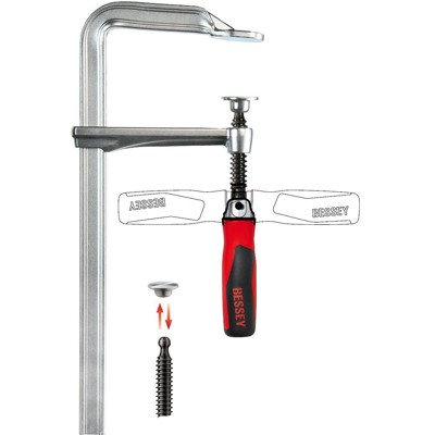 Ganzstahl-Schraubzwinge GZ-KG 400/120 von Bessey