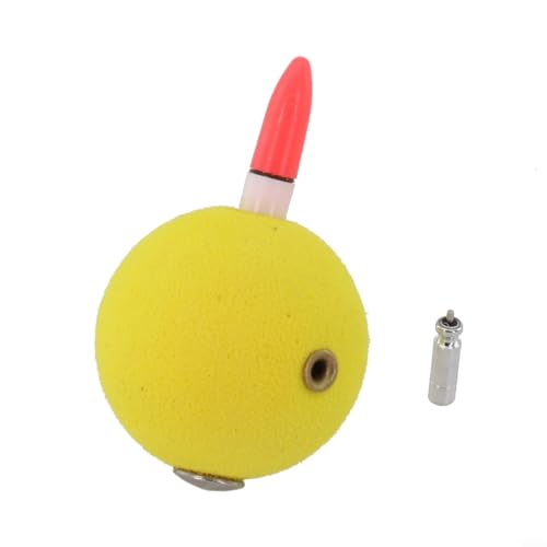 Angelschwimmer, praktisches und Angelwerkzeug, geeignet für verschiedene Fischarten (mit Batterie rot) von Besshepplo