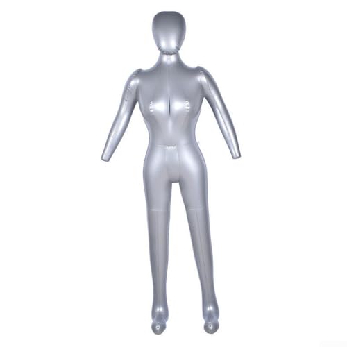 Besshepplo Aufblasbare weibliche Schaufensterpuppe, aufblasbare Schaufensterpuppe, 165 cm, perfekt für Vitrinen, PVC-Design von Besshepplo