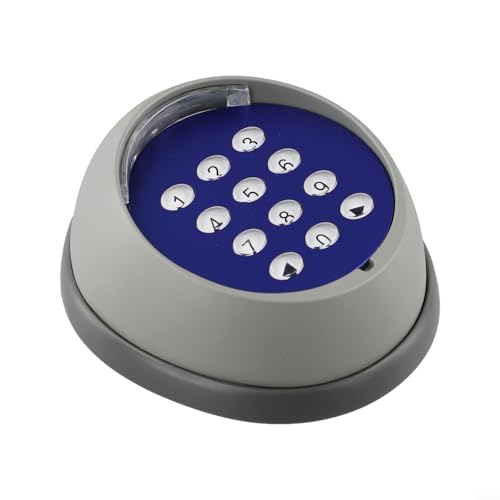 Besshepplo Kabellose Tastatur Sicherheitskontrolle Garagentoröffner Keyless Entry Keypad Digital Code Panel Garagentor Drahtlose Fernbedienung 10 x 8 x 4 cm von Besshepplo