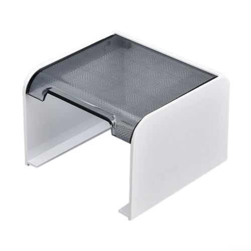Besshepplo Outdoor Steckdose Regenabdeckung 90 Grad Design Regenabdeckung Transparent Wasserdicht Abdeckung Steckdose Spritzwassergeschützte Box (grau) von Besshepplo