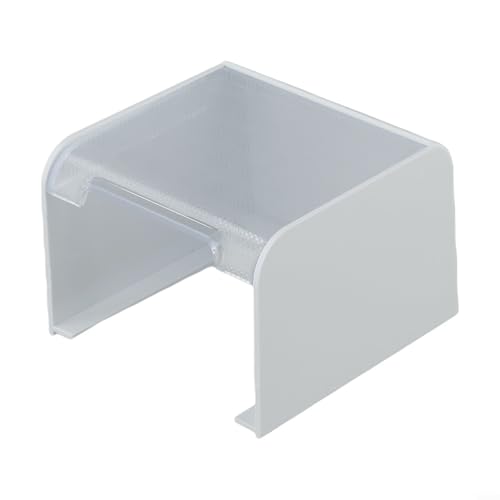 Besshepplo Outdoor-Steckdosen-Regenschutz, 90-Grad-Design, Regenabdeckung, transparent, wasserdicht, spritzwassergeschützte Box (transparent) von Besshepplo