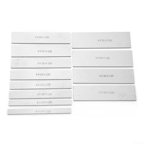 Besshepplo Parallelset Dünne Parallelstange Set Legierter Stahl CNC Fräsklötze Set CNC Fräsmaschine Werkzeug Für Nivelliereinstellung Schleifmaschinen von Besshepplo