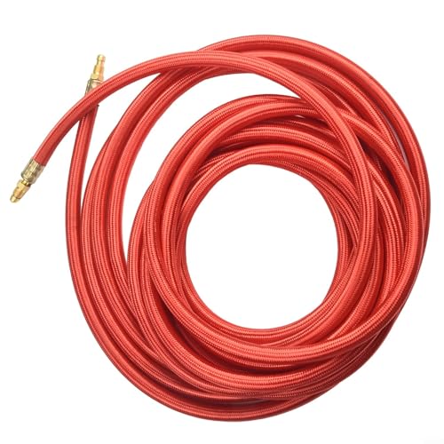 Besshepplo Stromkabel WIG-Schweißbrenner Netzkabel Uperflex Silikonkabel Montage mit 3 8 Anschluss für Serie 9 17 luftgekühlte Taschenlampen CK57Y03RSF von Besshepplo