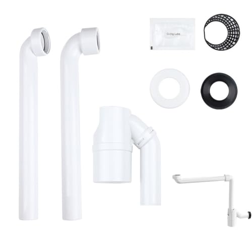 Besshepplo Waschbecken-Ablaufrohr mit integriertem Filter, flexibles Abflussrohr-Anschluss-Set, kompatibel mit verschiedenen Sanitär-Bedürfnissen für Bad, Waschbecken, Küchenspüle Besshepplo Waschbecken-Ablaufrohr mit integriertem Filter, flexibles Abflussrohr-Anschluss-Set, kompatibel mit verschiedenen Sanitär-Bedürfnissen für Bad, Waschbecken, Küchenspüle von Besshepplo