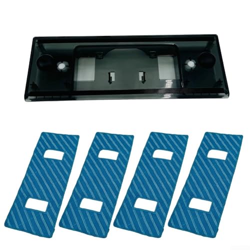 Besshepplo Wassertank und waschbares Wischtuch-Set für National NH-VS1415 schnurlosen Handstaubsauger ABS mit 1 Wassertank 4 Tücher für Nassreinigung einfache Wartung von Besshepplo