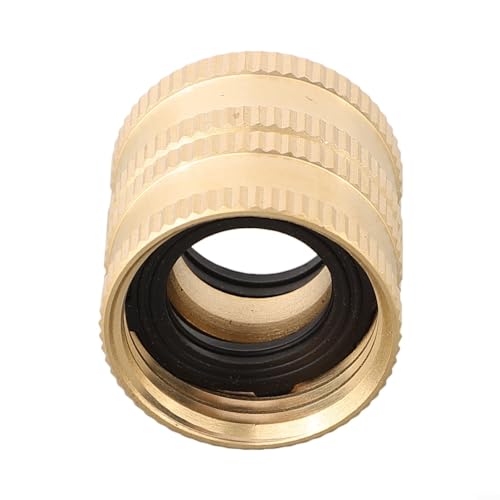 Doppelter Gartenschlauch-Adapter mit Drehfunktion zum Anschluss von männlichen Schläuchen, 34 GHT Doppelter Gartenschlauch-Adapter mit Drehfunktion zum Anschluss von männlichen Schläuchen, 34 GHT von Besshepplo