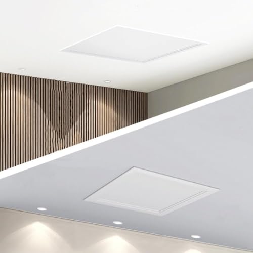 Elegante ABS-Zugangsplatte für diskreten Zugang zu Rohren und Drähten, passt zu jedem Deckendesign (250 x 250 mm) von Besshepplo