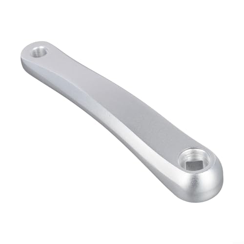 Fahrradkurbelbein aus Aluminiumlegierung, 170 mm, Präzisionstechnik für quadratische und rautenförmige Kompatibilität (schwarzes Quadrat) von Besshepplo