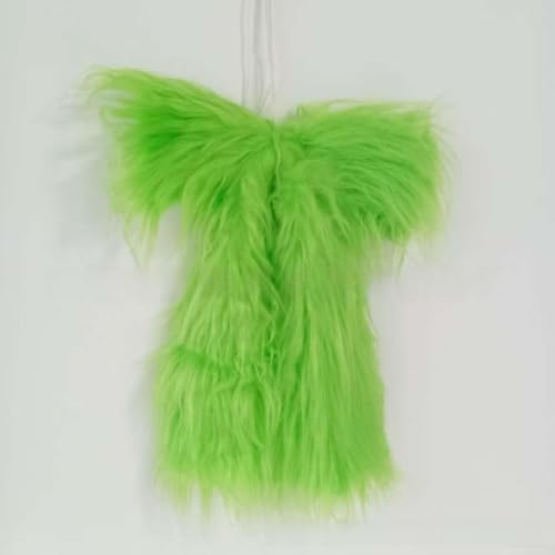 Festliche Jahreszeit, große Baumschleife, Dekoration für Kaminsims, Fenster und Türen, aus künstlichem Polyester-Material (grüner Stil) von Besshepplo