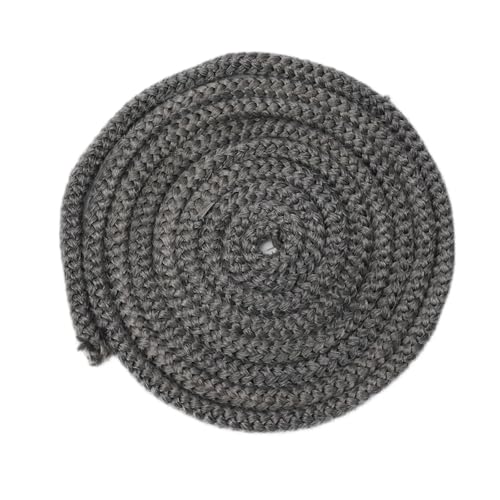 Fiberglas-Dichtung für Holzofentür, 12 mm Durchmesser, 2 m Länge für Effizienz () von Besshepplo