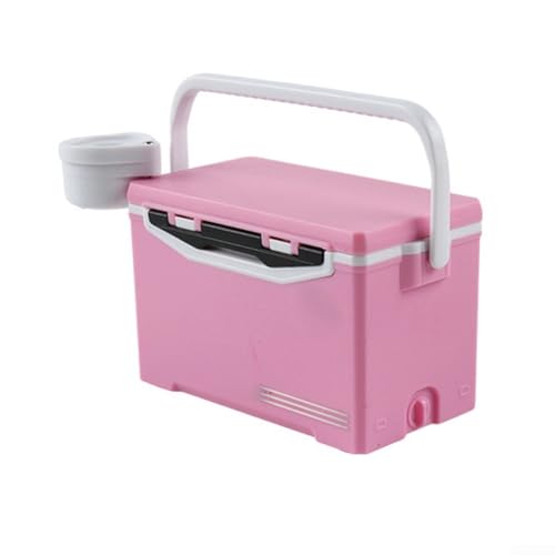 Funktionelle Angelbox mit mehreren Öffnungsmethoden für Bequemlichkeit (blütenrosa) von Besshepplo