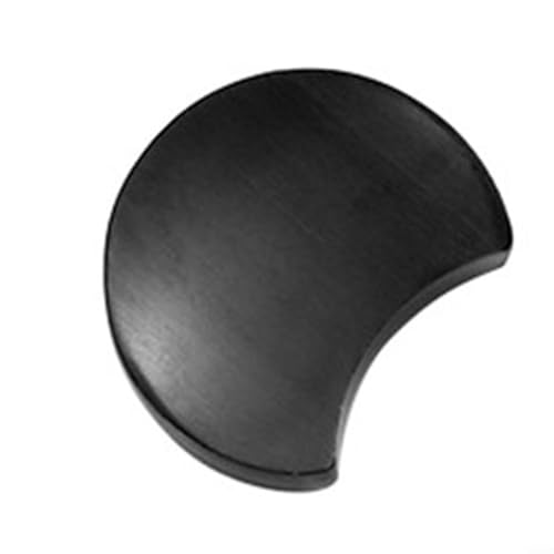 Halbrunde Essstäbchenhalter aus Metall für Gabel, Löffelablage und dekoratives Tischzubehör (schwarz) von Besshepplo