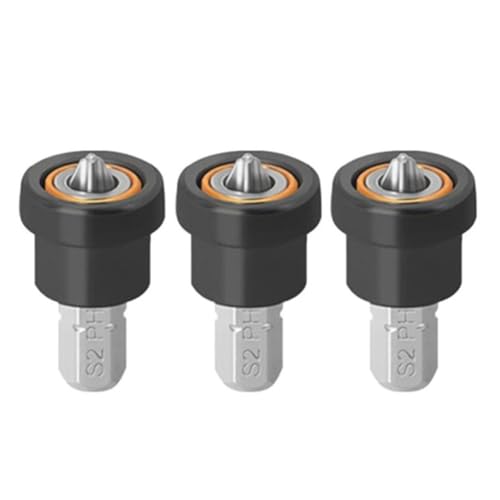 Innovative magnetische Verschlüsse an Schraubendreher-Bits zur Begrenzung des Durchdringens bei Installationsarbeiten (25 mm) von Besshepplo
