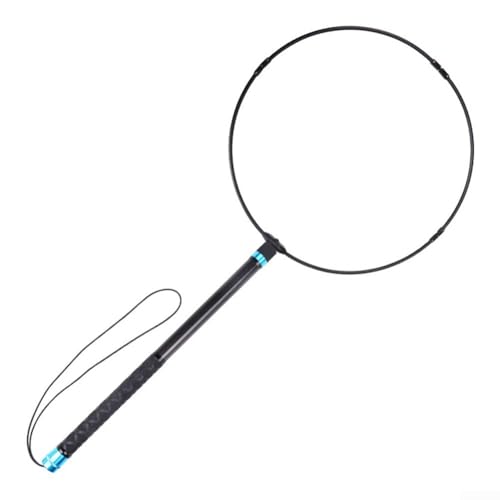 Kompakte Teleskop-Angelstange mit Kohlefaser-Griff für Outdoor-Abenteuer (Carbonrohr) von Besshepplo