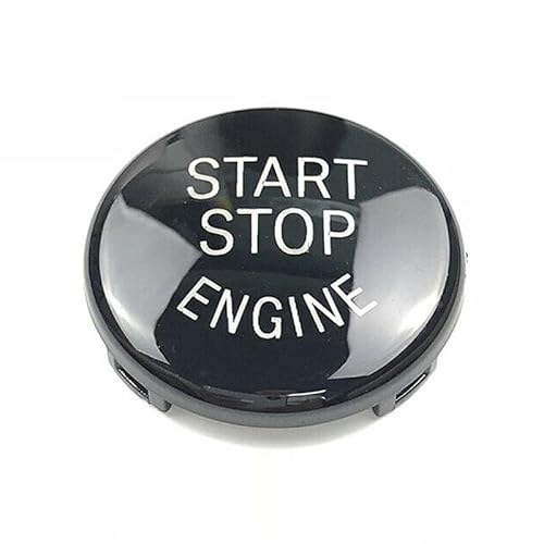 Motor-Startknopf-Ring-Abdeckung, kompatibel mit E90 E92 E93 2009 2012 ABS + Kohlefaser von Besshepplo