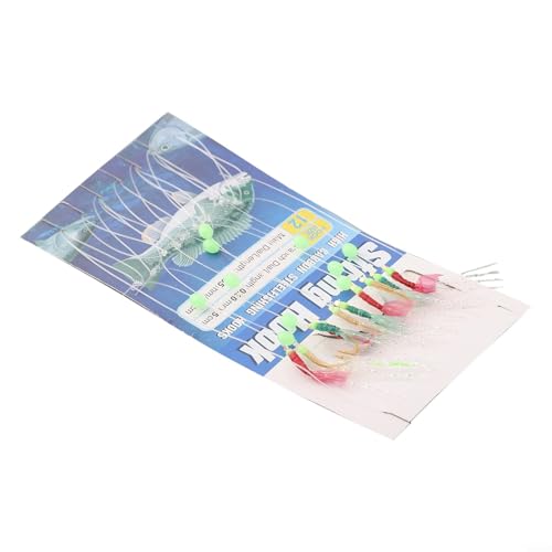 Schlankes Design Angelvorfächer mit 10 Haken für zuverlässige Leistung (14#) von Besshepplo