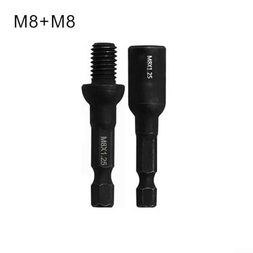 Schraubendreher-Werkzeug-Set für M6/M8/M10 Stockschrauben und Gewindeeinsätze, perfekt für verschiedene Holzbearbeitungsanwendungen (M8) von Besshepplo