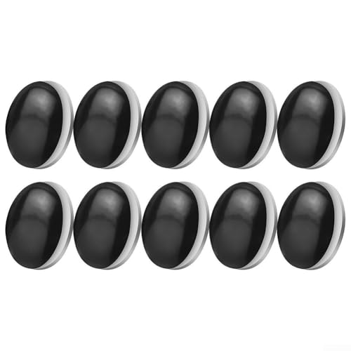 Sichern Sie Ihre Vorhänge mit 10 magnetischen Gewichten, perfekt für aktive Umgebungen (weiß) von Besshepplo