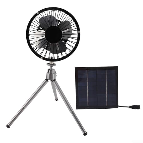 Tragbarer Solarventilator für Reisen, Camping und Outdoor-Abenteuer Tragbarer Solarventilator für Reisen, Camping und Outdoor-Abenteuer von Besshepplo