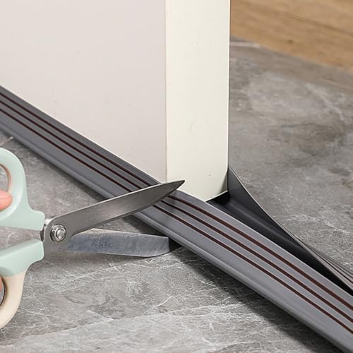 Tür-Zugluftstopper, geräuschreduzierend, 93 cm, PVC-Filzstreifen für verbesserte Innenumgebung, Weiß 5 cm Tür-Zugluftstopper, geräuschreduzierend, 93 cm, PVC-Filzstreifen für verbesserte Innenumgebung, Weiß 5 cm von Besshepplo