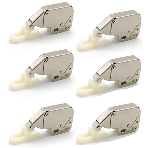 Bessy shop Mini Latch Automatic Spring Catch Breite Anwendung: Unsere Press-to-Open-Riegel eignen Sich im Allgemeinen für Möbelstrukturen, Türen, Fenster, Tore, Schränke, Kleiderschränke von Bessy shop