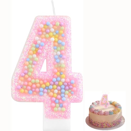 Geburtstagskerzen Zahlen 4,Kerzen Geburtstag,3D Regenbogenball Geburtstagskerzen für Torte,Kuchen Topper Dekoration Kuchendeko Geburtstag,Geburtstagskerzen für Geburtstagsdeko Geburtstagskerzen Zahlen 4,Kerzen Geburtstag,3D Regenbogenball Geburtstagskerzen für Torte,Kuchen Topper Dekoration Kuchendeko Geburtstag,Geburtstagskerzen für Geburtstagsdeko von Bessy shop