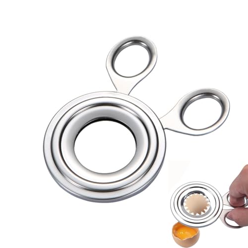 Gourmet Eierköpfer,Eieröffner Egg Topper Cutter,Eierschneider, Profi-Eierteiler, Kitchen Craft Eierköpfer aus Edelstahl Zeitsparender Eierschneider für die Versorgung mit Küchenwerkzeugen Gourmet Eierköpfer,Eieröffner Egg Topper Cutter,Eierschneider, Profi-Eierteiler, Kitchen Craft Eierköpfer aus Edelstahl Zeitsparender Eierschneider für die Versorgung mit Küchenwerkzeugen von Bessy shop