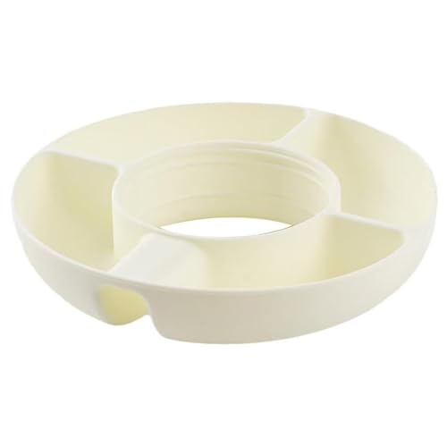 Snack-Tablett,Silikon Snackschale für Stanley Becher mit 3 Fächern für Süßigkeiten, Vorspeisen, Nüsse, Lebensmittel für Stanley Cup-Zubehör Weiß Snack-Tablett,Silikon Snackschale für Stanley Becher mit 3 Fächern für Süßigkeiten, Vorspeisen, Nüsse, Lebensmittel für Stanley Cup-Zubehör Weiß von Bessy shop