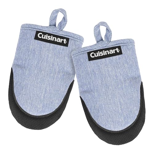 Cuisinart Mini-Ofenhandschuhe – 14 x 17,8 cm hitzebeständige Küchenhandschuhe für den Ofen mit Rutschfester Neopren-Handfläche, Baumwollfüllung und Stoffschlaufe – langlebiges Ofenhandschuh-Set zum Cuisinart Mini-Ofenhandschuhe – 14 x 17,8 cm hitzebeständige Küchenhandschuhe für den Ofen mit Rutschfester Neopren-Handfläche, Baumwollfüllung und Stoffschlaufe – langlebiges Ofenhandschuh-Set zum von Best Brands