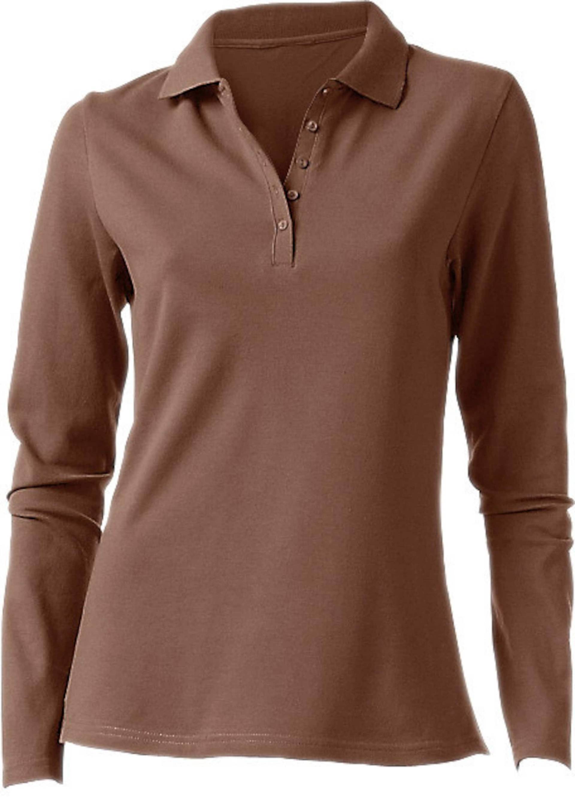 Langarm-Poloshirt Langarm-Poloshirt von heine