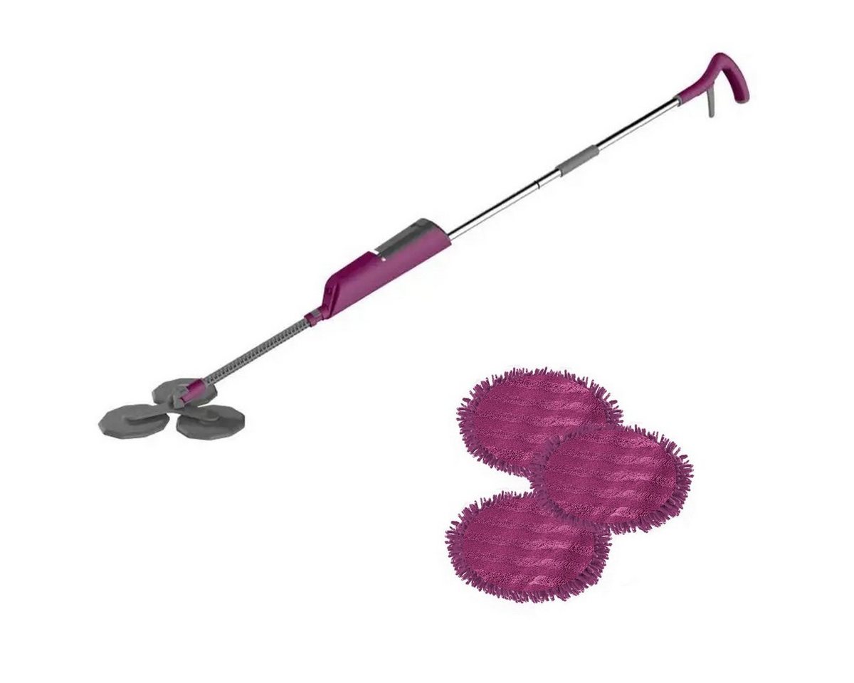 Best Direct® Sprühwischer Tri Xpress Mop® (5-tlg) 3-in1 Bodenwischer mit flexiblem Arm, 0,5 Liter Wassertank von Best Direct®