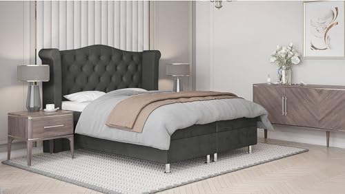 Best For Home Boxspringbett Saturn Bonellfederkern inkl. 7-Zonen Topper T-30 - Boxspringbett mit Bettkasten Best For Home Boxspringbett Saturn Bonellfederkern inkl. 7-Zonen Topper T-30 - Boxspringbett mit Bettkasten von Best For Home