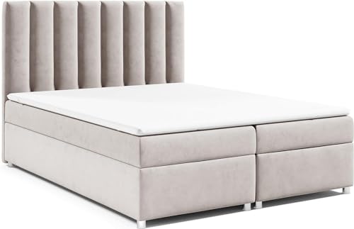 Best For Home Boxspringbett mit Bettkasten Trinity K-10 Bonellfederkern inkl. Topper, mit Lieferung von Best For Home