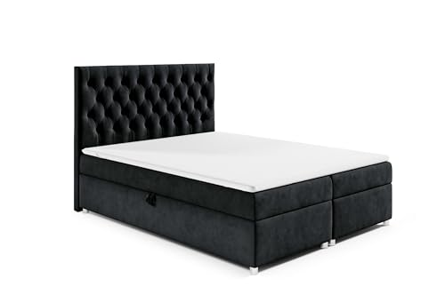 Best For Home Boxspringbett mit Bettkasten Trinity K-14 Bonellfederkern inkl. Topper von Best For Home