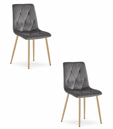 Best For Home Stuhl (Dunklegrau, 2er-Set) von Best For Home