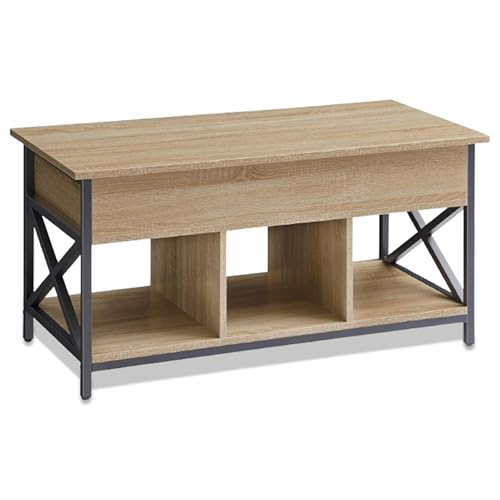 Best For Home Couchtisch Holz | Kaffeetisch Wohnzimmer & Stauraum | Rechteckiger Kaffeetisch mit modernem Design | Couchtisch 60 cm hoch, Ideal für Ihr Zuhause Best For Home Couchtisch Holz | Kaffeetisch Wohnzimmer & Stauraum | Rechteckiger Kaffeetisch mit modernem Design | Couchtisch 60 cm hoch, Ideal für Ihr Zuhause von Best For Home