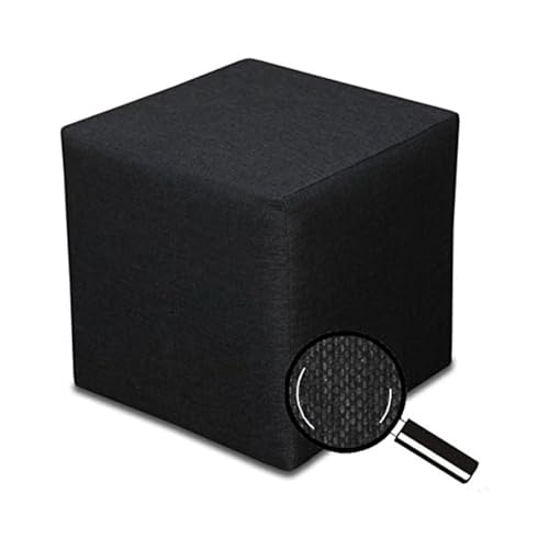 Best For Home | Sitzwürfel Sitzhocker | Bodenkissen Hocker | Sitzhocker Boden | Sitzhocker Holzwerkstoff | Sitzwürfel Polstermaterial | Fußhocker Wohnzimmer | Fußhocker 40x40x40 | Sitzwürfel Graphit von Best For Home