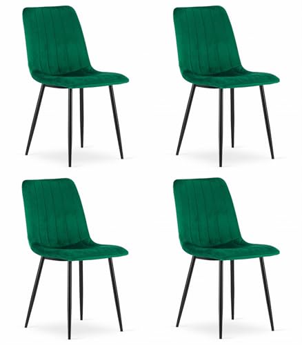 Best For Home Stuhl (Dunkelgrün, 4er-Set) von Best For Home