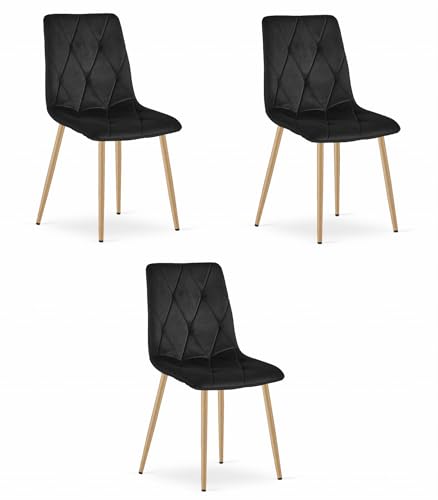 Best For Home Stuhl (schwarz, 3er-Set) von Best For Home