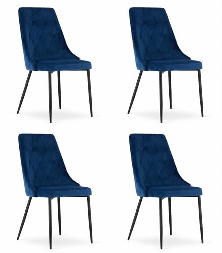 Best For Home Stuhl (Marineblau, 4er-Set) von Best For Home