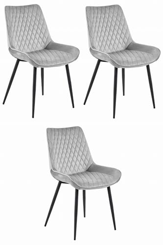 Best For Home Stuhl (Silbergrau, 3er-Set) von Best For Home