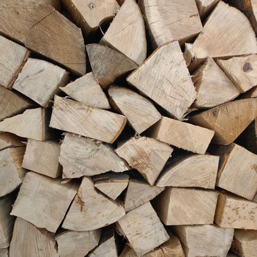 Eichenbrennholz, 100% Eiche, Brennholz 33 cm - fertig für Herd, Kamin, Feuerschalen, Lagerfeuer - Brennholz, Kaminholz, Grillholz (15 kg) von Best For Home